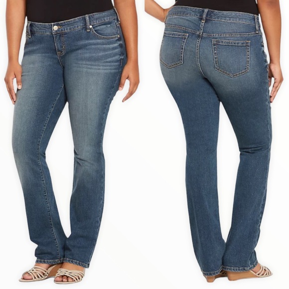 TORRID Barely Boot Jeans - Medium Wash Size 16R